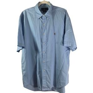 Ralph Lauren Men's Blake Short Sleeve Brown Pony‎ Polo Shirt Size Large Preppy